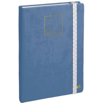 Carnet Quo Vadis Life Journal Dots Bleu Gris Bleu Gris - Publicité Carnet Quo Vadis Life Journal Dots Bleu Gris Bleu Gris - Publicité