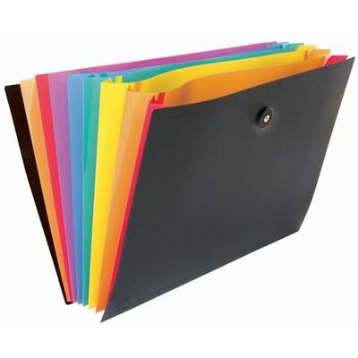 Trieur ménager à 8 compartiments Viquel Rainbow Class Noir Noir - Publicité Trieur ménager à 8 compartiments Viquel Rainbow Class Noir Noir - Publicité