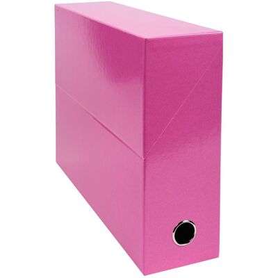 Boite de transfert A4 Exacompta Iderama 4 cm Rose Rose - Publicité Boite de transfert A4 Exacompta Iderama 4 cm Rose Rose - Publicité