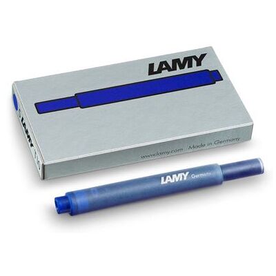 Set de 5 cartouches longues d’encre effaçables Lamy Bleu Bleu - Publicité Set de 5 cartouches longues d’encre effaçables Lamy Bleu Bleu - Publicité