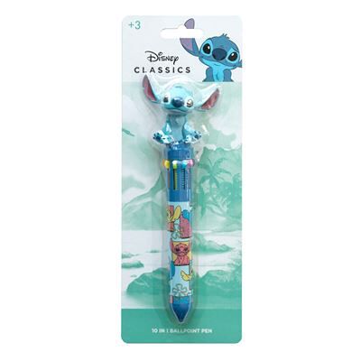 Erik Stylo 3D Disney Stitch 10 couleurs - Publicité Erik Stylo 3D Disney Stitch 10 couleurs - Publicité