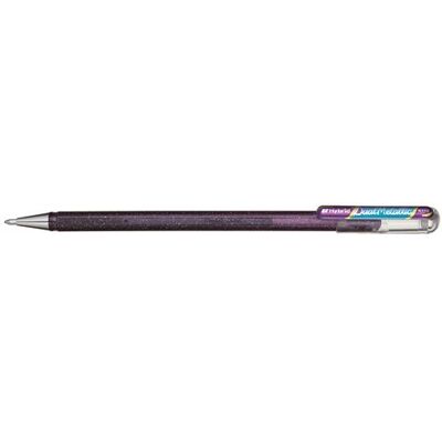 Stylo roller encre gel Pentel Dual Métallic Pointe 1mm Violet et Bleu Violet et Bleu - Publicité Stylo roller encre gel Pentel Dual Métallic Pointe 1mm Violet et Bleu Violet et Bleu - Publicité