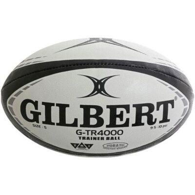 Ballon d'entraînement de rugby Gilbert G-TR4000 - Royal - Taille 4 - Publicité Ballon d'entraînement de rugby Gilbert G-TR4000 - Royal - Taille 4 - Publicité