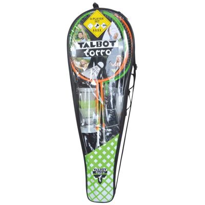 Set de badminton Talbot Torro 4 Attacker Plus - Publicité Set de badminton Talbot Torro 4 Attacker Plus - Publicité