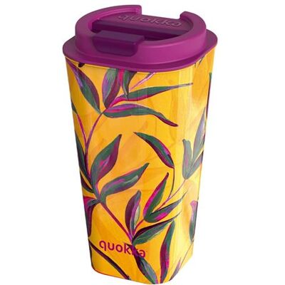 Non communiqué Gobelet Isotherme 450ml Double Paroi Anti-fuite Hermétique Quokka Jaune - Publicité Non communiqué Gobelet Isotherme 450ml Double Paroi Anti-fuite Hermétique Quokka Jaune - Publicité