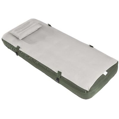 Non communiqué Matelas gonflable SoBuy Lit de camp Vert foncé 191x76x22 cm Pliable avec oreiller intégré - Publicité Non communiqué Matelas gonflable SoBuy Lit de camp Vert foncé 191x76x22 cm Pliable avec oreiller intégré - Publicité