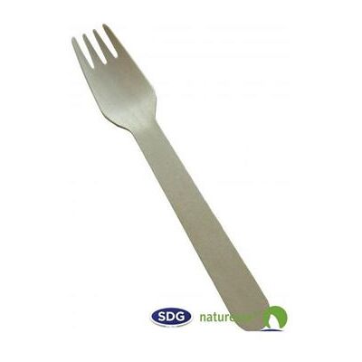 Non communiqué Fourchette en Bois Naturel16,5 cm - SDG - x 2000 - - Bois - Publicité Non communiqué Fourchette en Bois Naturel16,5 cm - SDG - x 2000 - - Bois - Publicité