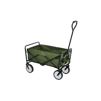 Non communiqué Chariot pliant de plage avec roues en plastique et capacité de charge maximale de 120 kg en vert - Publicité Non communiqué Chariot pliant de plage avec roues en plastique et capacité de charge maximale de 120 kg en vert - Publicité