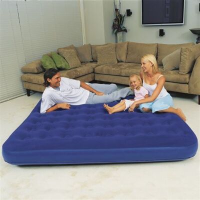 Matelas gonflable 2 personnes Bestway XXL - Publicité Matelas gonflable 2 personnes Bestway XXL - Publicité