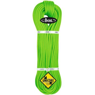 Corde d'escalade Beal Unicore 8,5mm 50m - Légère, Polyvalente, Dry Cover - Publicité Corde d'escalade Beal Unicore 8,5mm 50m - Légère, Polyvalente, Dry Cover - Publicité