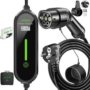 Non communiqué JATRHG EV Chargeur 5M 3.6KW-1.5KW 16A 13A 10A 8A Type 2 station de Charge Voiture Electrique Portable Courant Commutable EV Chargeur monophase - Publicité Non communiqué JATRHG EV Chargeur 5M 3.6KW-1.5KW 16A 13A 10A 8A Type 2 station de Charge Voiture Electrique Portable Courant Commutable EV Chargeur monophase - Publicité
