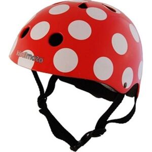 Kiddimoto Casque Helmets - Red Dotty Medium - Publicité Kiddimoto Casque Helmets - Red Dotty Medium - Publicité