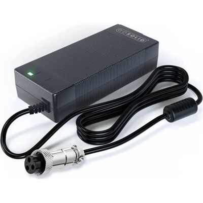 Non communiqué GO SOLID! Chargeur compatible avec Apollo Phantom V1 & V2 Trottinette Électrique - 58.8V 2A avec GX16-3 - Publicité Non communiqué GO SOLID! Chargeur compatible avec Apollo Phantom V1 & V2 Trottinette Électrique - 58.8V 2A avec GX16-3 - Publicité