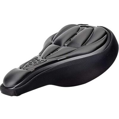 Non communiqué Housse de Selle Vélo en Gel et Mousse Confortable et Antidérapante 26x16cm Noir - Publicité Non communiqué Housse de Selle Vélo en Gel et Mousse Confortable et Antidérapante 26x16cm Noir - Publicité