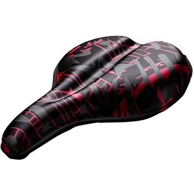 Non communiqué Housse de Selle Vélo Renforcée en Gel et Mousse Confortable 28×17cm Noir / Rouge - Publicité Non communiqué Housse de Selle Vélo Renforcée en Gel et Mousse Confortable 28×17cm Noir / Rouge - Publicité