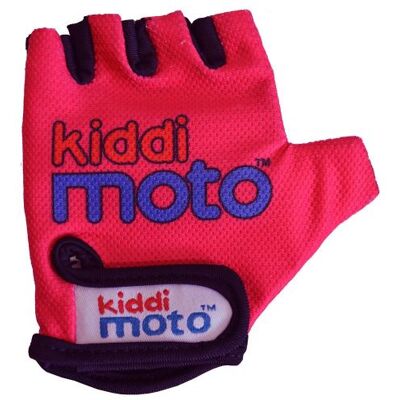 Kiddimoto Gant Enfant KIDDI Moto Neon Pink - Publicité Kiddimoto Gant Enfant KIDDI Moto Neon Pink - Publicité