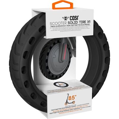 Pneu alveolé Casr 8,5'' - Pneumatique Trottinette - Publicité Pneu alveolé Casr 8,5'' - Pneumatique Trottinette - Publicité