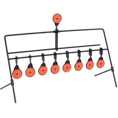 VIDAXL Cible de tir avec réinitialisation automatique et 8+1 cibles - Publicité VIDAXL Cible de tir avec réinitialisation automatique et 8+1 cibles - Publicité