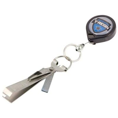 T-Reign Porte-outil rétractable spécial pêche avec multi-tool - Publicité T-Reign Porte-outil rétractable spécial pêche avec multi-tool - Publicité
