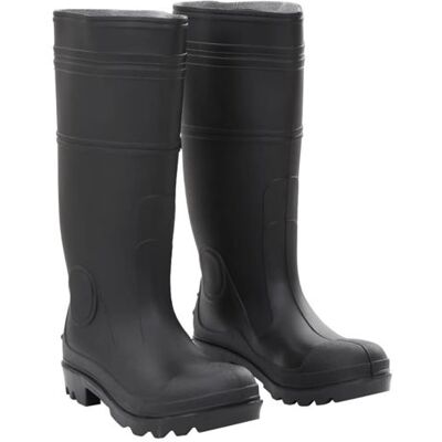 Non communiqué Bottes de pluie noir taille 39 PVC - Publicité Non communiqué Bottes de pluie noir taille 39 PVC - Publicité