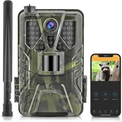 Non communiqué Caméra de Chasse 4K 4G 36MP APP iOS et Android + Chargeur + SD 128Go YONIS - Publicité Non communiqué Caméra de Chasse 4K 4G 36MP APP iOS et Android + Chargeur + SD 128Go YONIS - Publicité