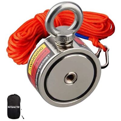 Non communiqué Ensemble Magnétique de Pêche, Force d'Attraction Élevée, Corde Durable, 150KGX 2 ROPe, 150KGX2 - Publicité Non communiqué Ensemble Magnétique de Pêche, Force d'Attraction Élevée, Corde Durable, 150KGX 2 ROPe, 150KGX2 - Publicité