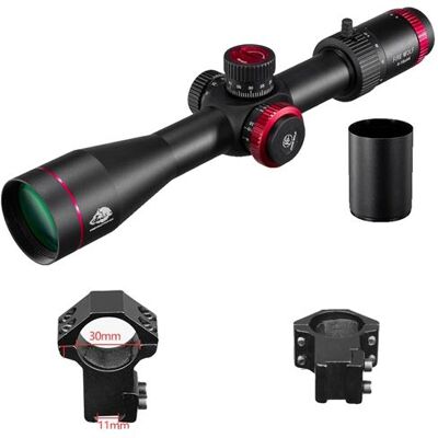 Non communiqué Lunette de tir, 4-16X44 FFP, Accessoires tactiques Airsoft, Support 11MM - Publicité Non communiqué Lunette de tir, 4-16X44 FFP, Accessoires tactiques Airsoft, Support 11MM - Publicité