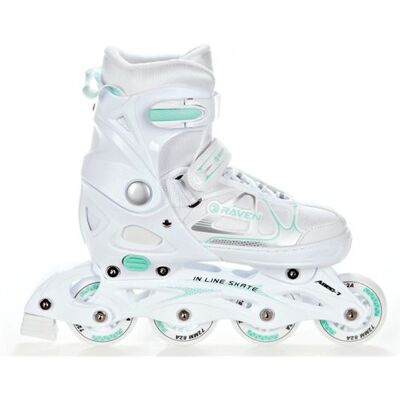 Non communiqué Roller en ligne Spirit blanc du 37 au 40 Adulte Enfant Mixte taille ajustable Raven - Publicité Non communiqué Roller en ligne Spirit blanc du 37 au 40 Adulte Enfant Mixte taille ajustable Raven - Publicité
