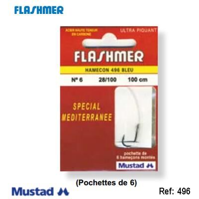 Autres Hamecons De Peche Flashmer Special Mediterranee Modèle: N°1/0 30/100 - Publicité Autres Hamecons De Peche Flashmer Special Mediterranee Modèle: N°1/0 30/100 - Publicité