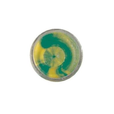 Berkley powerbait select glitter troutbait pâte appât pour pêche à la truite fluo vert jaune twin pack 50 g - Publicité Berkley powerbait select glitter troutbait pâte appât pour pêche à la truite fluo vert jaune twin pack 50 g - Publicité