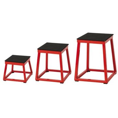 Visiodirect Set de 3 plateformes de pliométrie - HAUTEUR : 30, 45 et 60 cm - Publicité Visiodirect Set de 3 plateformes de pliométrie - HAUTEUR : 30, 45 et 60 cm - Publicité