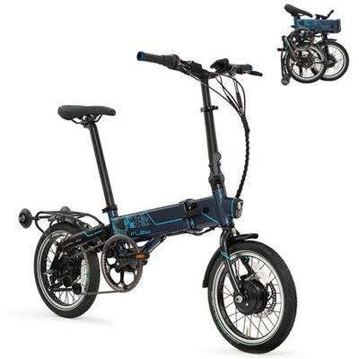 Non communiqué Vélo électrique pliant Flebi Supra 4.0+ 250W Tech Navy - Publicité Non communiqué Vélo électrique pliant Flebi Supra 4.0+ 250W Tech Navy - Publicité