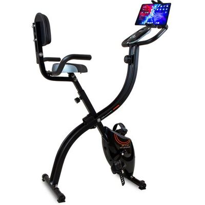 Non communiqué Vélo d'appartement EVO B1500 avec dossier + Support pour tablette/smartphone - Publicité Non communiqué Vélo d'appartement EVO B1500 avec dossier + Support pour tablette/smartphone - Publicité