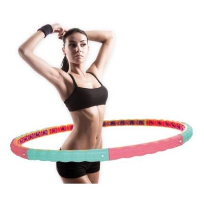 Hoopomania anion hoop hula hoop 2,1 kg avec 40 aimants - Publicité Hoopomania anion hoop hula hoop 2,1 kg avec 40 aimants - Publicité