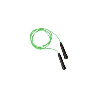 VISIODIRECT Corde à sauter en PVC avec poingée de couleur vert, 2.20 m réglable en longueur - Publicité VISIODIRECT Corde à sauter en PVC avec poingée de couleur vert, 2.20 m réglable en longueur - Publicité