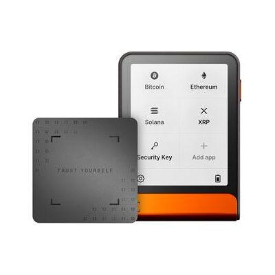 Cryptowallet Ledger Flex™ Orange BTC avec recovery key incluse Orange BTC - Publicité Cryptowallet Ledger Flex™ Orange BTC avec recovery key incluse Orange BTC - Publicité