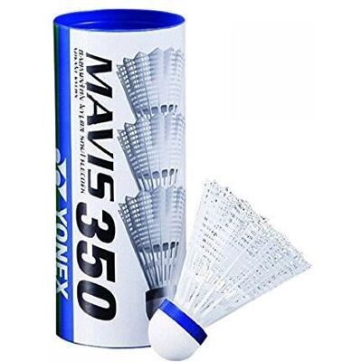 Non communiqué Yonex Mavis 350 Milieu Tube de Volants de Badminton Blanc Bleu n-a - Publicité Non communiqué Yonex Mavis 350 Milieu Tube de Volants de Badminton Blanc Bleu n-a - Publicité