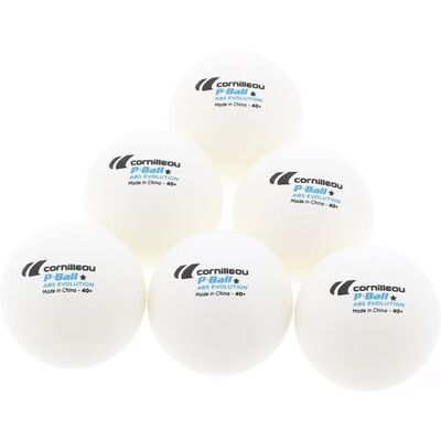 Non communiqué Balle de tennis de table Cornilleau Balles 6 pball abs evolution Blanc Taille : Unique - Publicité Non communiqué Balle de tennis de table Cornilleau Balles 6 pball abs evolution Blanc Taille : Unique - Publicité