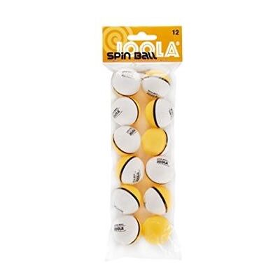Joola tt-ball orange spinball, blanc, 40 mm, 42185 - Publicité Joola tt-ball orange spinball, blanc, 40 mm, 42185 - Publicité