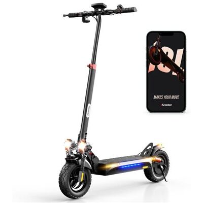Non communiqué Trottinette électrique tout-terrain iScooter iX4 pour adulte – 800 W, autonomie de 45 km, pneus de 10 pouces - Publicité Non communiqué Trottinette électrique tout-terrain iScooter iX4 pour adulte – 800 W, autonomie de 45 km, pneus de 10 pouces - Publicité