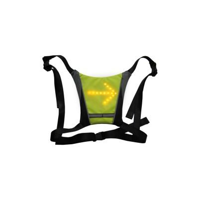 Gilet cycliste ORNII à 5 signaux LED - Noir/jaune - Gilet de cyclisme - Publicité Gilet cycliste ORNII à 5 signaux LED - Noir/jaune - Gilet de cyclisme - Publicité