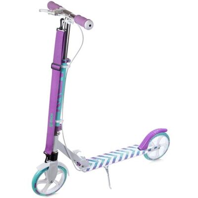 Trottinette Raven Pastelle PRO - Suspension avant, Blanc - Publicité Trottinette Raven Pastelle PRO - Suspension avant, Blanc - Publicité