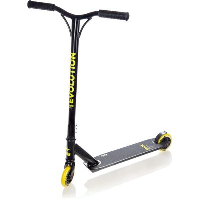 Non communiqué Trottinette freestyle Evolution Slick 100mm RAVEN Adulte Enfant Mixte Freestyle Jaune - Publicité Non communiqué Trottinette freestyle Evolution Slick 100mm RAVEN Adulte Enfant Mixte Freestyle Jaune - Publicité