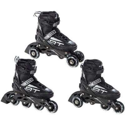 Non communiqué Roller en ligne Profession du 28 au 32 + patin a roulette + triskate Adulte Mixte Raven - Publicité Non communiqué Roller en ligne Profession du 28 au 32 + patin a roulette + triskate Adulte Mixte Raven - Publicité