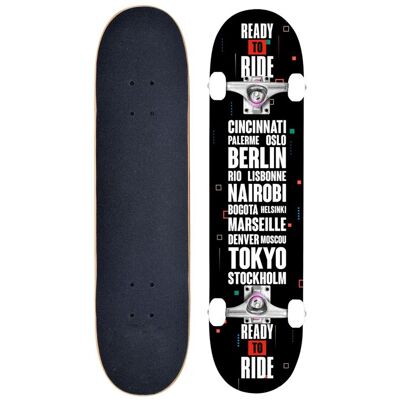 Non communiqué Skateboard 213 Casa 2 noir - Publicité Non communiqué Skateboard 213 Casa 2 noir - Publicité