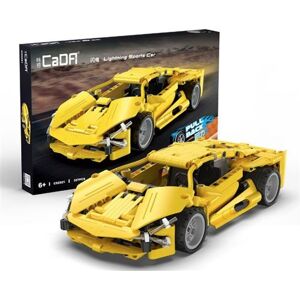 Non communiqué CADA - Voiture de course a retrofriction jaune Jaune - Publicité Non communiqué CADA - Voiture de course a retrofriction jaune Jaune - Publicité