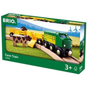 Brio - 33404 - jeu de construction - train des animaux de la ferme - Publicité Brio - 33404 - jeu de construction - train des animaux de la ferme - Publicité