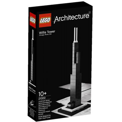 LEGO Architecture Tour Willis 21000 - Ensemble de blocs - Publicité LEGO Architecture Tour Willis 21000 - Ensemble de blocs - Publicité