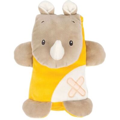 Nattou 730068 - Jouet en Peluche Rhinocéros Jaune - Cadeau Bébé Doux et Sécurisé - Publicité Nattou 730068 - Jouet en Peluche Rhinocéros Jaune - Cadeau Bébé Doux et Sécurisé - Publicité