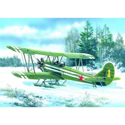 U-2/po-2,wwii Soviet Multi-purpose Aircraft- 1:48e - Icm - Publicité U-2/po-2,wwii Soviet Multi-purpose Aircraft- 1:48e - Icm - Publicité